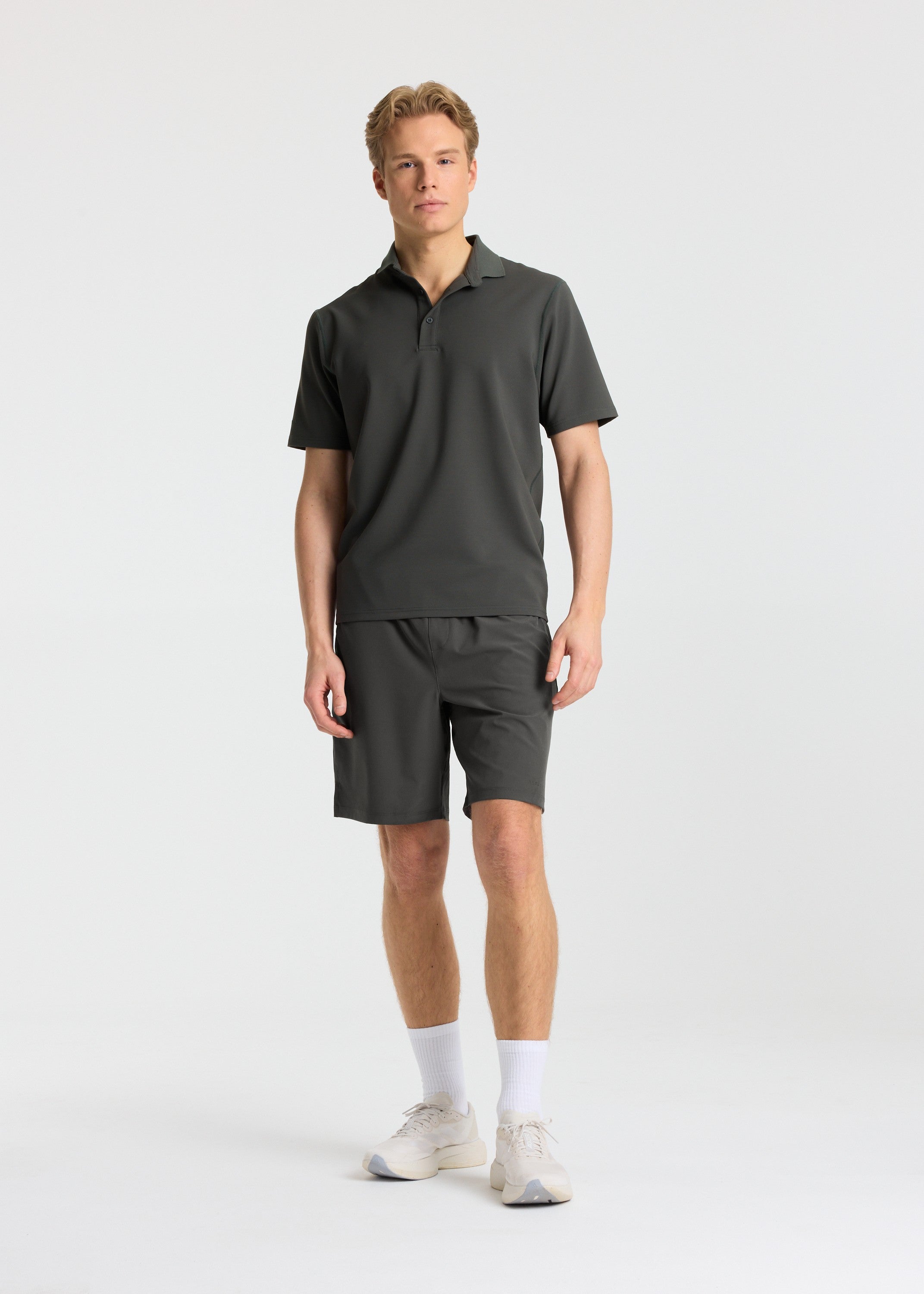 M. Vantage Polo Tee - Olive Green
